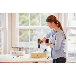 Black & Decker BCD702C1 20V MAX Brushed Lithium-Ion 3/8 In. Cordless Drill Driver Kit (1.5 Ah) -BLACK+DECKER Sales bdknbcd702c1 e