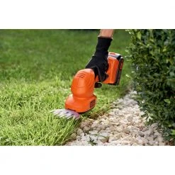 Black & Decker BCSS820C1 20V MAX Lithium-Ion 3/8 In. Cordless Shear Shrubber Kit (1.5 Ah) -BLACK+DECKER Sales bdknbcss820c1 i