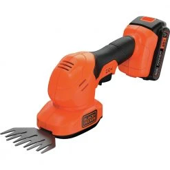 Black & Decker BCSS820C1 20V MAX Lithium-Ion 3/8 In. Cordless Shear Shrubber Kit (1.5 Ah) -BLACK+DECKER Sales bdknbcss820c1 k