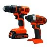 Black & Decker BD2KITCDDI 20V MAX 1.5 Ah Cordless Lithium-Ion Drill And Impact Driver Combo Kit -BLACK+DECKER Sales bdknbd2kitcddi