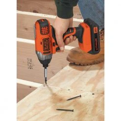 Black & Decker BD2KITCDDI 20V MAX 1.5 Ah Cordless Lithium-Ion Drill And Impact Driver Combo Kit -BLACK+DECKER Sales bdknbd2kitcddi k