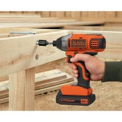 Black & Decker BD2KITCDDI 20V MAX 1.5 Ah Cordless Lithium-Ion Drill And Impact Driver Combo Kit -BLACK+DECKER Sales bdknbd2kitcddi n