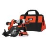 Black & Decker BDCD220CS 20V MAX Cordless Lithium-Ion 3/8 In. Drill Driver & Circular Saw Kit -BLACK+DECKER Sales bdknbdcd220cs