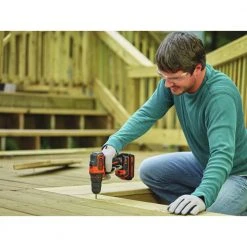 Black & Decker BDCDD220C 20V MAX Lithium-Ion 2-Speed 3/8 In. Cordless Drill Driver Kit (1.5 Ah) -BLACK+DECKER Sales bdknbdcdd220c c