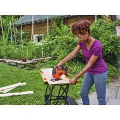 Black & Decker BDCJS20C 20V MAX Brushed Lithium-Ion Cordless Jig Saw Kit (1.5 Ah) -BLACK+DECKER Sales bdknbdcjs20c e