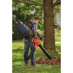 Black & Decker BEBL7000 VACPACK 120V/240V 12 Amp Corded 3-in-1 Leaf Blower/Vacuum/Mulcher -BLACK+DECKER Sales bdknbebl7000 f