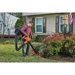Black & Decker BEBL7000 VACPACK 120V/240V 12 Amp Corded 3-in-1 Leaf Blower/Vacuum/Mulcher -BLACK+DECKER Sales bdknbebl7000 j