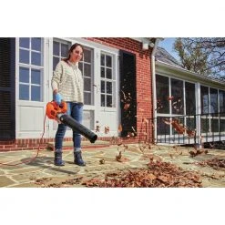 Black & Decker BEBL750 9 Amp Compact Corded Axial Leaf Blower -BLACK+DECKER Sales bdknbebl750 d