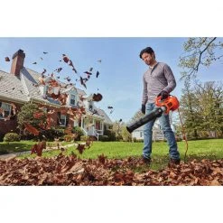 Black & Decker BEBL750 9 Amp Compact Corded Axial Leaf Blower -BLACK+DECKER Sales bdknbebl750 f