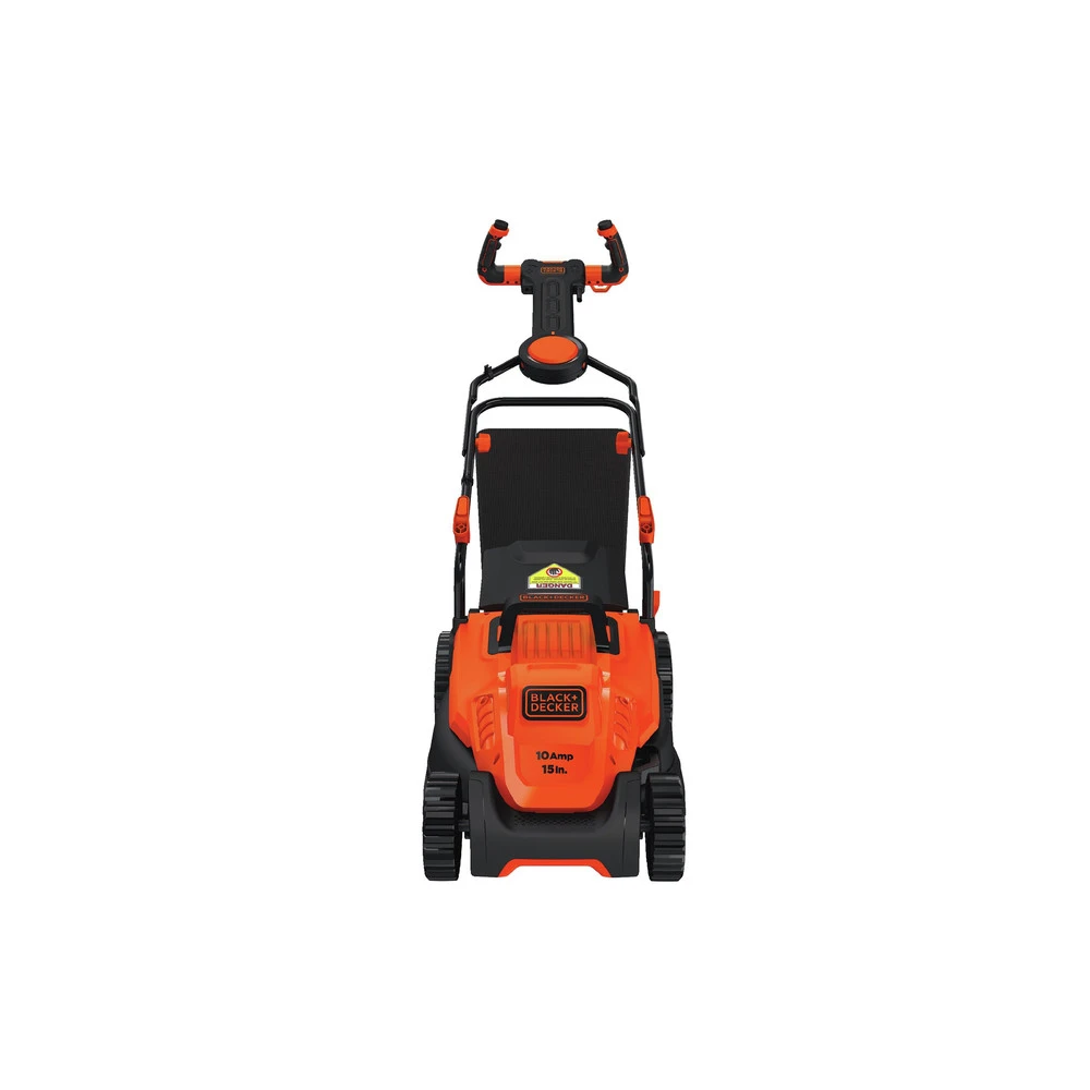 Black & Decker BEMW472ES 120V 10 Amp Brushed 15 in. Corded Lawn Mower with Pivot Control Handle Black & Decker BEMW472ES 120V 10 Amp Brushed 15 In. Corded Lawn Mower With Pivot Control Handle -BLACK+DECKER Sales bdknbemw472es a