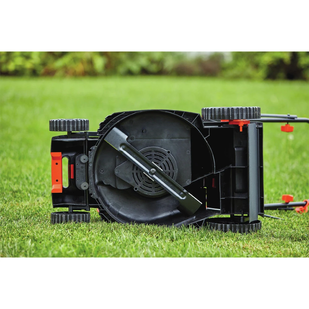 Black & Decker BEMW472ES 120V 10 Amp Brushed 15 in. Corded Lawn Mower with Pivot Control Handle Black & Decker BEMW472ES 120V 10 Amp Brushed 15 In. Corded Lawn Mower With Pivot Control Handle -BLACK+DECKER Sales bdknbemw472es l