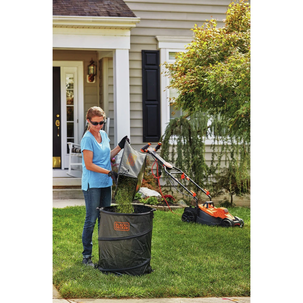 Black & Decker BEMW472ES 120V 10 Amp Brushed 15 in. Corded Lawn Mower with Pivot Control Handle Black & Decker BEMW472ES 120V 10 Amp Brushed 15 In. Corded Lawn Mower With Pivot Control Handle -BLACK+DECKER Sales bdknbemw472es n
