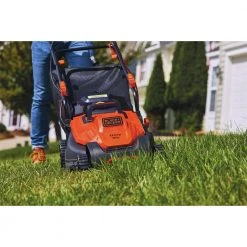 Black & Decker BEMW482BH 120V 12 Amp Brushed 17 In. Corded Lawn Mower With Comfort Grip Handle -BLACK+DECKER Sales bdknbemw482bh f