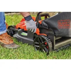 Black & Decker BEMW482BH 120V 12 Amp Brushed 17 In. Corded Lawn Mower With Comfort Grip Handle -BLACK+DECKER Sales bdknbemw482bh g