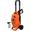 Black & Decker BEPW1850 1850 Max PSI 1.2 GPM Corded Cold Water Pressure Washer 1 Black & Decker BEPW1850 1850 Max PSI 1.2 GPM Corded Cold Water Pressure Washer -BLACK+DECKER Sales bdknbepw1850