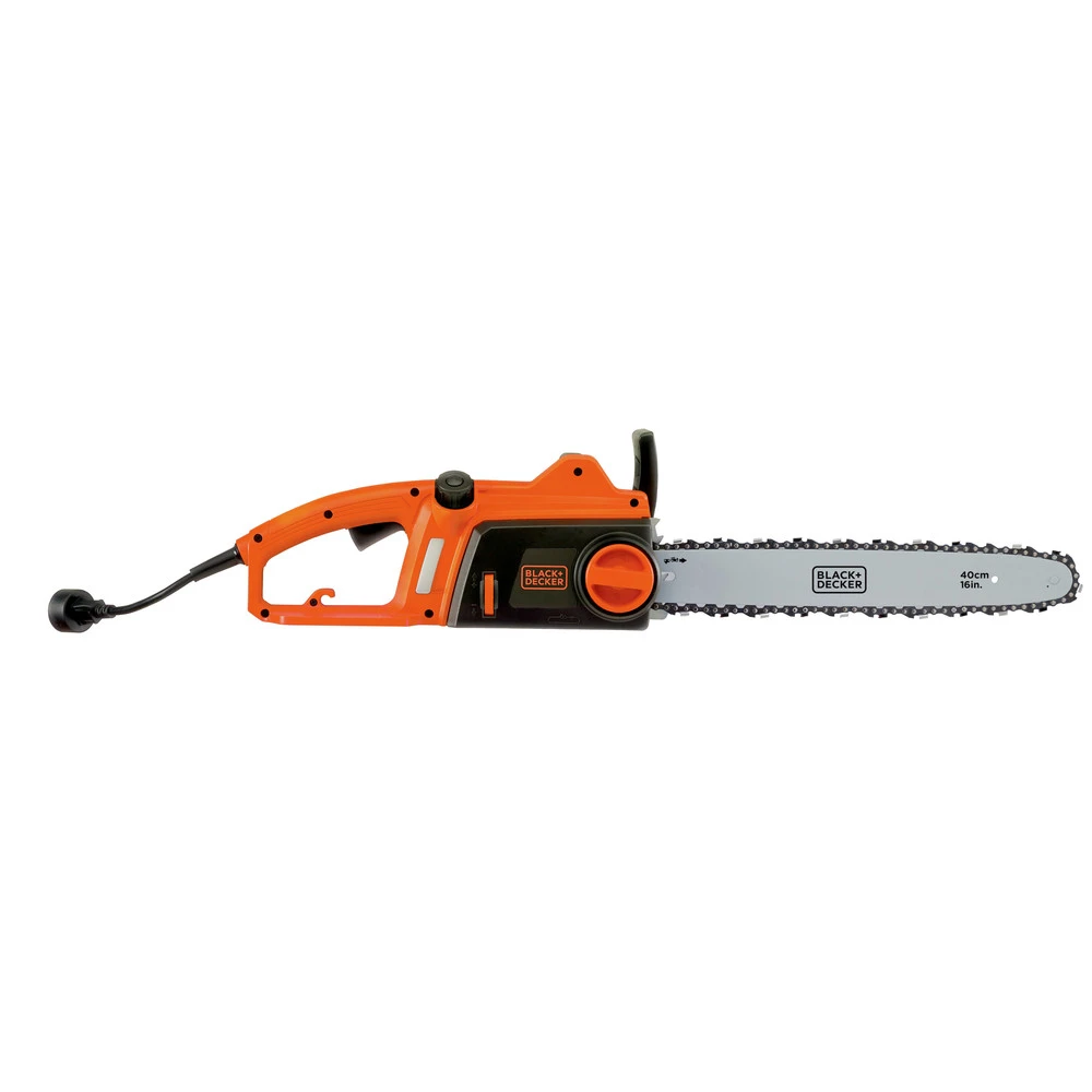 Black & Decker CS1216 120V 12 Amp Brushed 16 in. Corded Chainsaw Black & Decker CS1216 120V 12 Amp Brushed 16 In. Corded Chainsaw -BLACK+DECKER Sales bdkncs1216 a