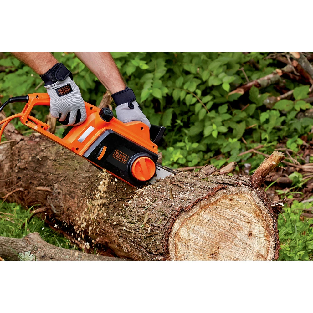 Black & Decker CS1216 120V 12 Amp Brushed 16 in. Corded Chainsaw Black & Decker CS1216 120V 12 Amp Brushed 16 In. Corded Chainsaw -BLACK+DECKER Sales bdkncs1216 c