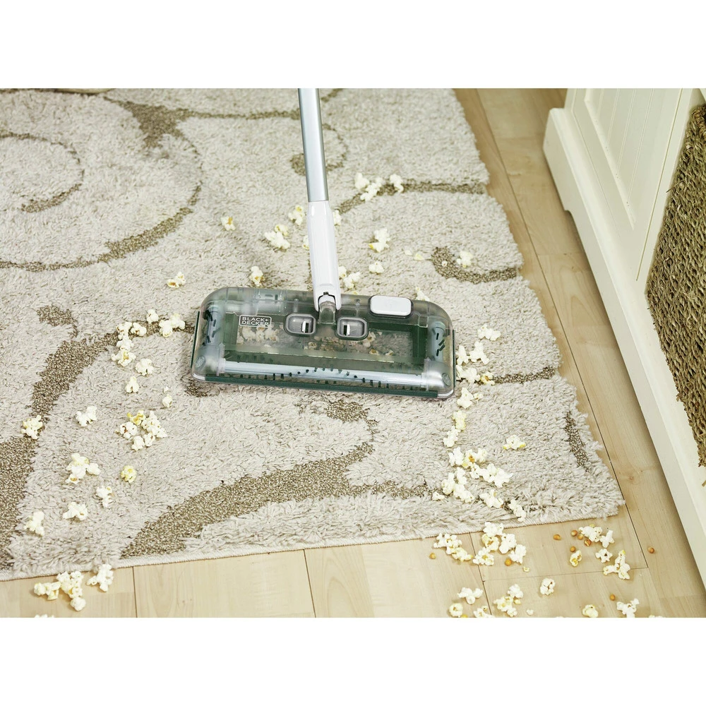 Black & Decker HFS115J10 3.6V Brushed Lithium-Ion 50 Minute Cordless Floor Sweeper - Powder White Black & Decker HFS115J10 3.6V Brushed Lithium-Ion 50 Minute Cordless Floor Sweeper - Powder White -BLACK+DECKER Sales bdknhfs115j10 j