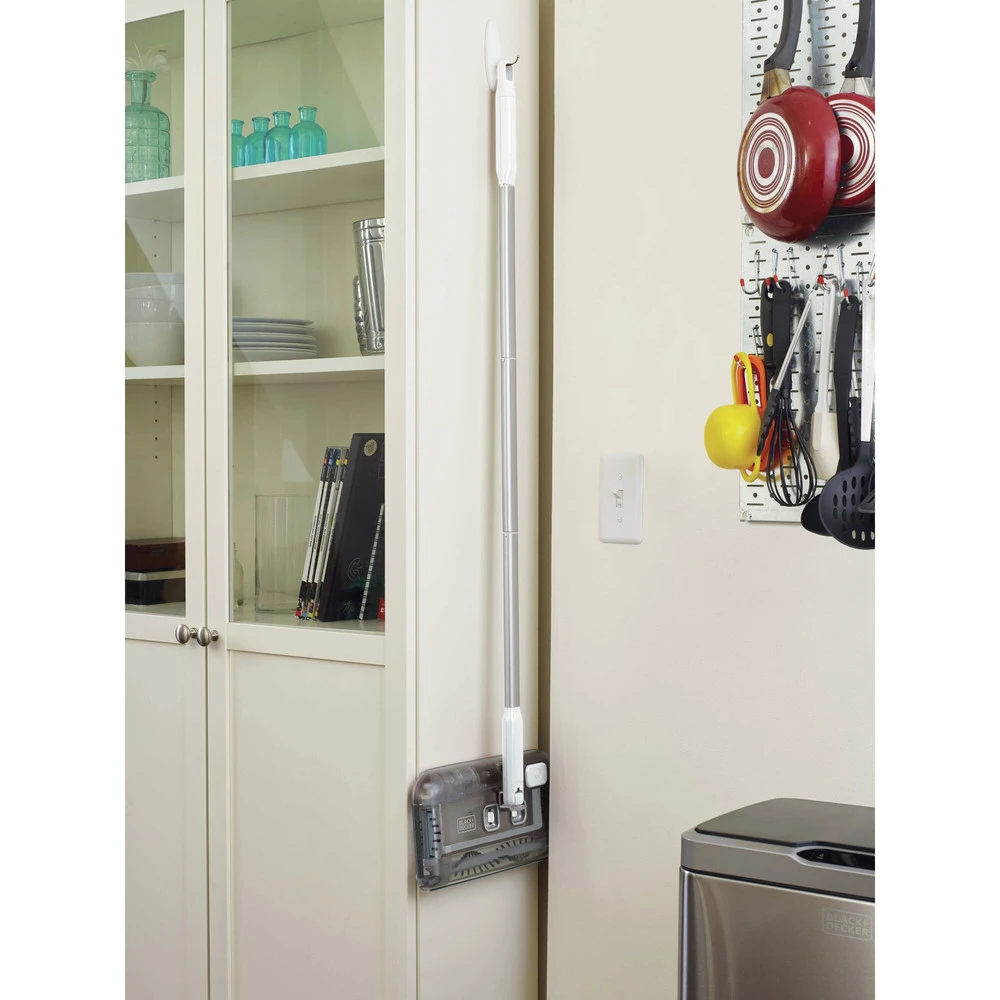 Black & Decker HFS115J10 3.6V Brushed Lithium-Ion 50 Minute Cordless Floor Sweeper - Powder White Black & Decker HFS115J10 3.6V Brushed Lithium-Ion 50 Minute Cordless Floor Sweeper - Powder White -BLACK+DECKER Sales bdknhfs115j10 o