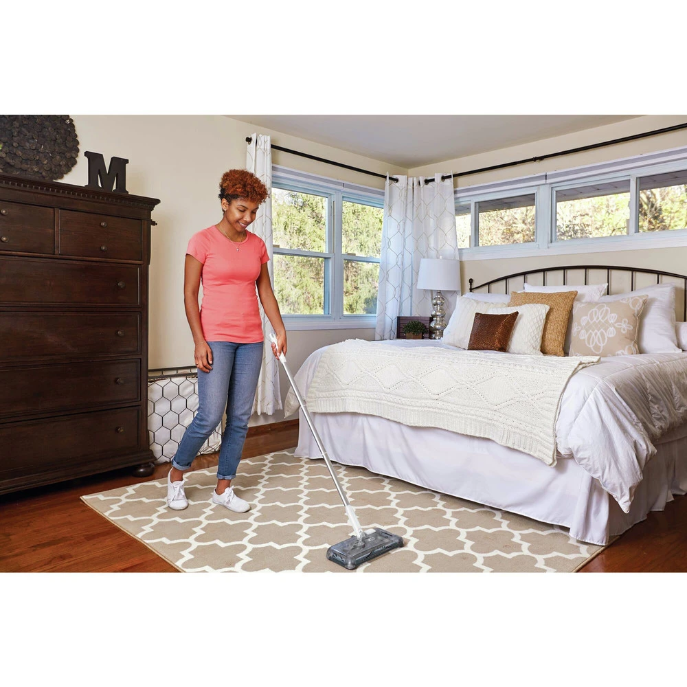 Black & Decker HFS115J10 3.6V Brushed Lithium-Ion 50 Minute Cordless Floor Sweeper - Powder White Black & Decker HFS115J10 3.6V Brushed Lithium-Ion 50 Minute Cordless Floor Sweeper - Powder White -BLACK+DECKER Sales bdknhfs115j10 s