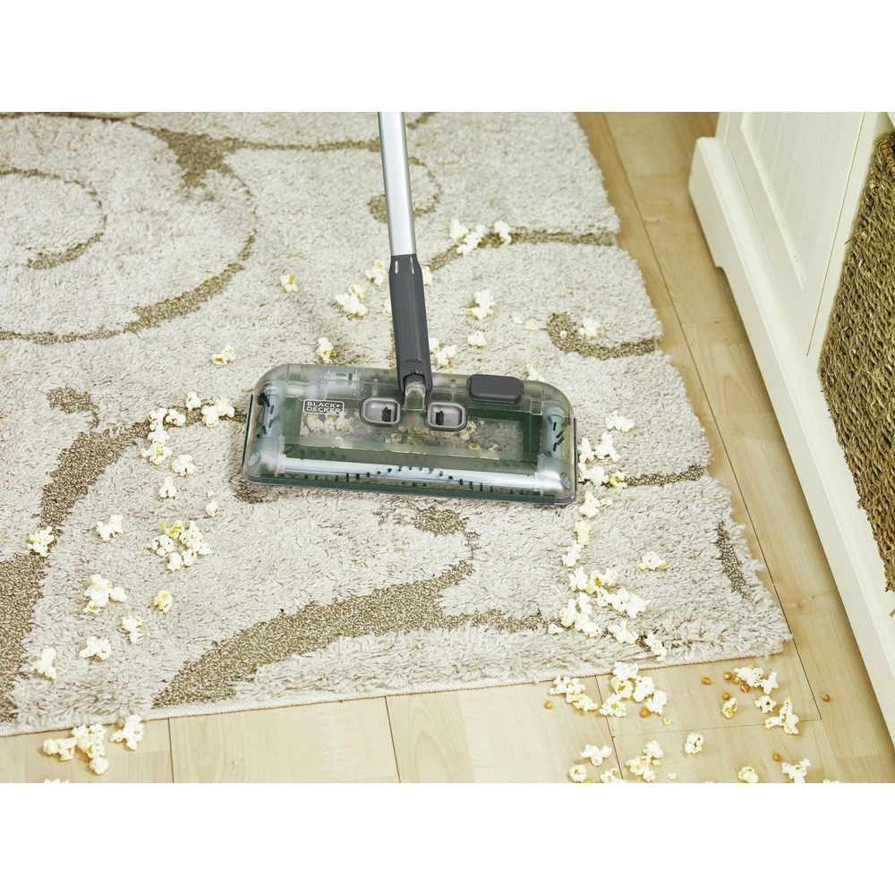 Black & Decker HFS215J01 7.2V Lithium-Ion 100-Minute Powered Cordless Floor Sweeper - Charcoal Grey Black & Decker HFS215J01 7.2V Lithium-Ion 100-Minute Powered Cordless Floor Sweeper - Charcoal Grey -BLACK+DECKER Sales bdknhfs215j01 i