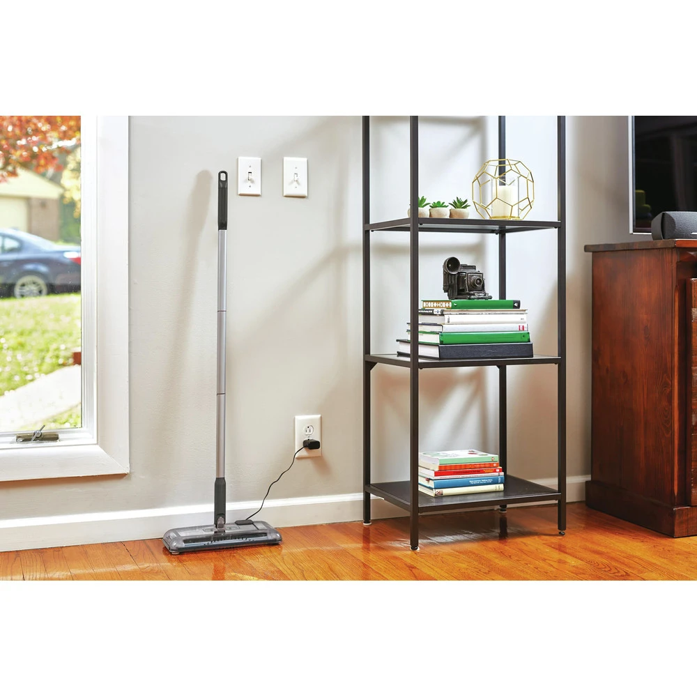 Black & Decker HFS215J01 7.2V Lithium-Ion 100-Minute Powered Cordless Floor Sweeper - Charcoal Grey Black & Decker HFS215J01 7.2V Lithium-Ion 100-Minute Powered Cordless Floor Sweeper - Charcoal Grey -BLACK+DECKER Sales bdknhfs215j01 k