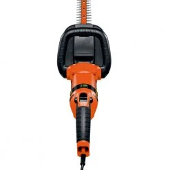 Black & Decker HH2455 120V 3.3 Amp Brushed 24 In. Corded Hedge Trimmer With Rotating Handle -BLACK+DECKER Sales bdknhh2455 a