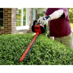 Black & Decker HH2455 120V 3.3 Amp Brushed 24 In. Corded Hedge Trimmer With Rotating Handle -BLACK+DECKER Sales bdknhh2455 j
