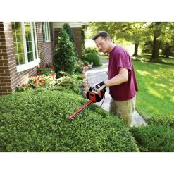 Black & Decker HH2455 120V 3.3 Amp Brushed 24 In. Corded Hedge Trimmer With Rotating Handle -BLACK+DECKER Sales bdknhh2455 r