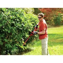 Black & Decker HH2455 120V 3.3 Amp Brushed 24 In. Corded Hedge Trimmer With Rotating Handle -BLACK+DECKER Sales bdknhh2455 v