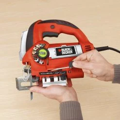 Black & Decker JS670V LINEFINDER 110V 6 Amp Variable Speed Corded Jigsaw With Smart Select Technology -BLACK+DECKER Sales bdknjs670v f