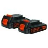 Black & Decker LBXR20B-2 20V MAX 1.5 Ah Lithium-Ion Slide Battery (2-Pack) -BLACK+DECKER Sales bdknlbxr20b 2