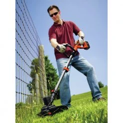 Black & Decker LCC140 40V MAX Lithium-Ion Cordless String Trimmer And Sweeper Kit (2 Ah) -BLACK+DECKER Sales bdknlcc140 i