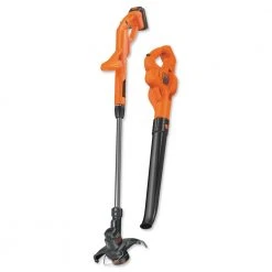 Black & Decker LCC221 20V MAX Lithium-Ion Cordless String Trimmer And Sweeper Combo Kit (1.5 Ah)
