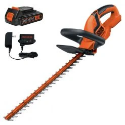 Black & Decker LHT2220 20V MAX Lithium-Ion Dual Action 22 In. Cordless Electric Hedge Trimmer Kit (1.5 Ah) -BLACK+DECKER Sales bdknlht2220 k