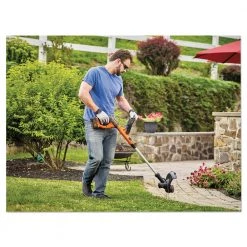 Black & Decker LST140C 40V MAX Lithium-Ion Cordless String Trimmer Kit (1.5 Ah) -BLACK+DECKER Sales bdknlst140c a