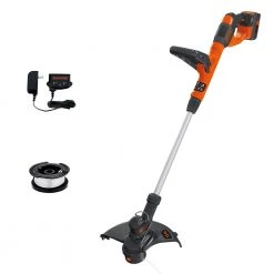 Black & Decker LST140C 40V MAX Lithium-Ion Cordless String Trimmer Kit (1.5 Ah)