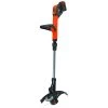 Black & Decker LST522 20V MAX Lithium-Ion 2-Speed 12 In. Cordless String Trimmer/Edger Kit (2.5 Ah) -BLACK+DECKER Sales bdknlst522