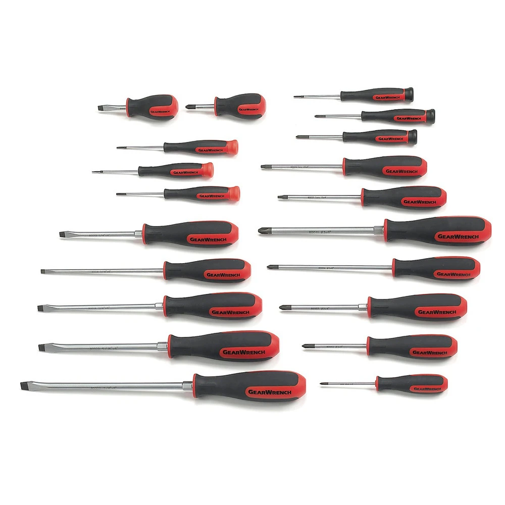 GearWrench 80066 20-Piece Master Dual Material Screwdriver Set 4 GearWrench 80066 20-Piece Master Dual Material Screwdriver Set - Image 2