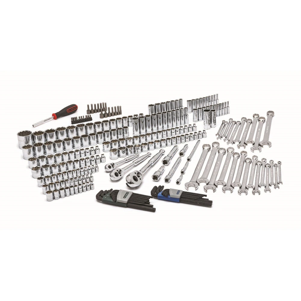 GearWrench 80942 239-Piece SAE/Metric Mechanics Tool Set GearWrench 80942 239-Piece SAE/Metric Mechanics Tool Set -BLACK+DECKER Sales kdtn80942 a