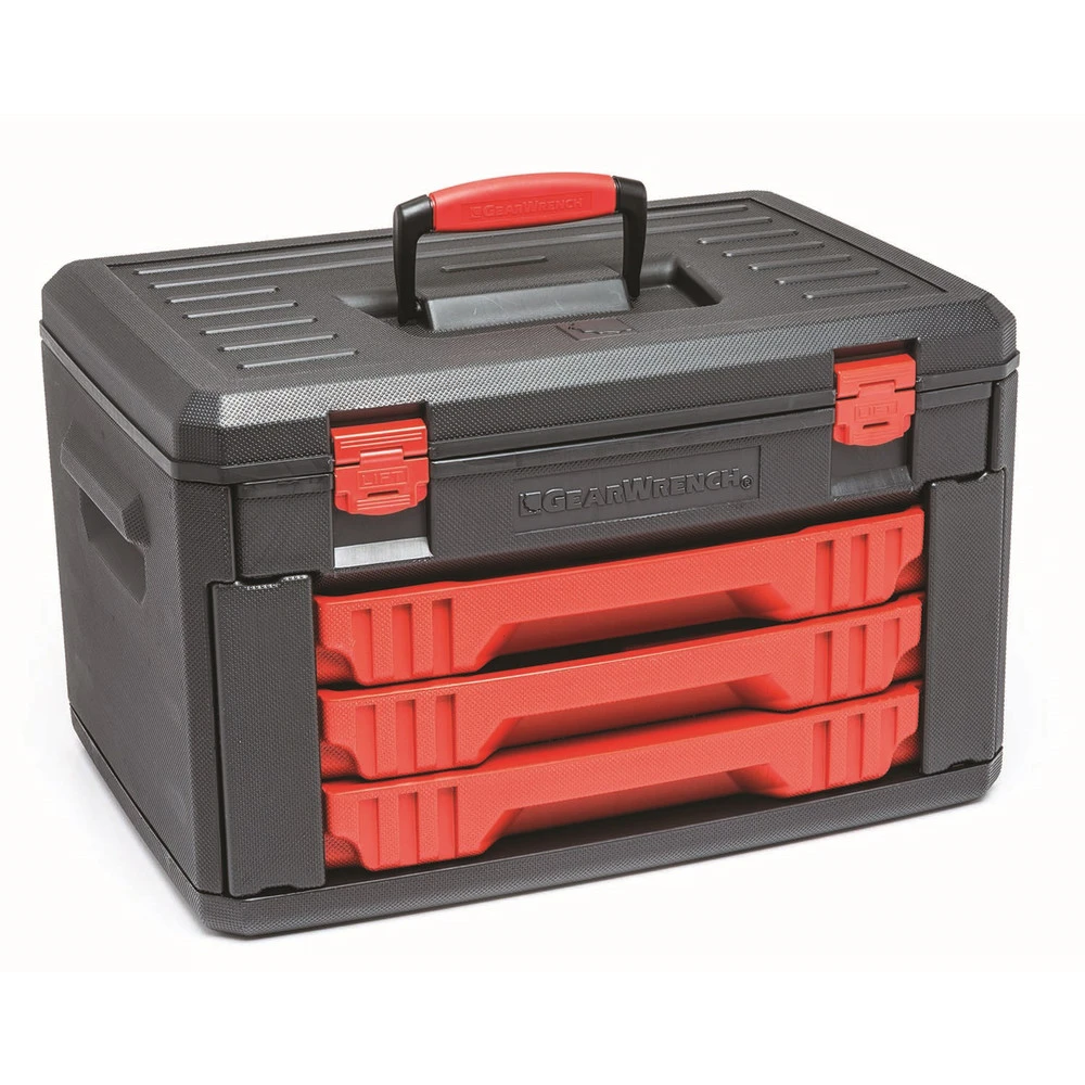 GearWrench 80942 239-Piece SAE/Metric Mechanics Tool Set GearWrench 80942 239-Piece SAE/Metric Mechanics Tool Set -BLACK+DECKER Sales kdtn80942 b