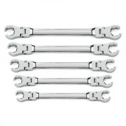 GearWrench 81910 5 Pc. Flex Flare Nut Wrench Set - SAE
