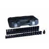 GearWrench 84948N 39-Piece 1/2 In. Dr 6-Point Metric Standard/Deep Impact Socket Set -BLACK+DECKER Sales kdtn84948n