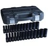 GearWrench 84949N 27-Piece 1/2 In. Drive SAE/Metric Deep Master Set -BLACK+DECKER Sales kdtn84949n