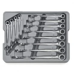 GearWrench 85888 12-Piece XL X-Beam Metric Combination Ratcheting Wrench Set