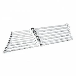 GearWrench 85989 17-Piece XL GearBox Metric Ratcheting Double Box Wrench Set -BLACK+DECKER Sales kdtn85989 b