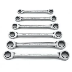 GearWrench 9260 6-Piece Metric Double Box Ratcheting Wrench Set