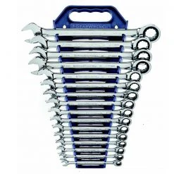 GearWrench 9416 16-Piece 12-Point Metric Combo Ratcheting Wrench Set -BLACK+DECKER Sales kdtn9416