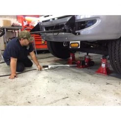 Sunex 1522 22 Ton Pin Type Jack Stands (Pair) -BLACK+DECKER Sales snxn1522 f