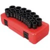 Sunex 2645 26-Piece 1/2 In. Drive Metric Impact Socket Set
